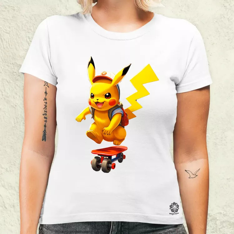 Retró Pokémon fanart v2 női póló