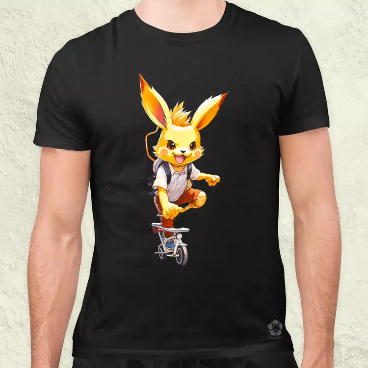 Retró Pokémon fanart v4 férfi póló