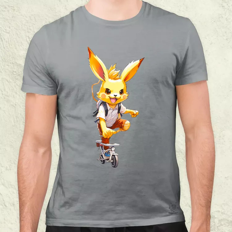 Retró Pokémon fanart v4 férfi póló