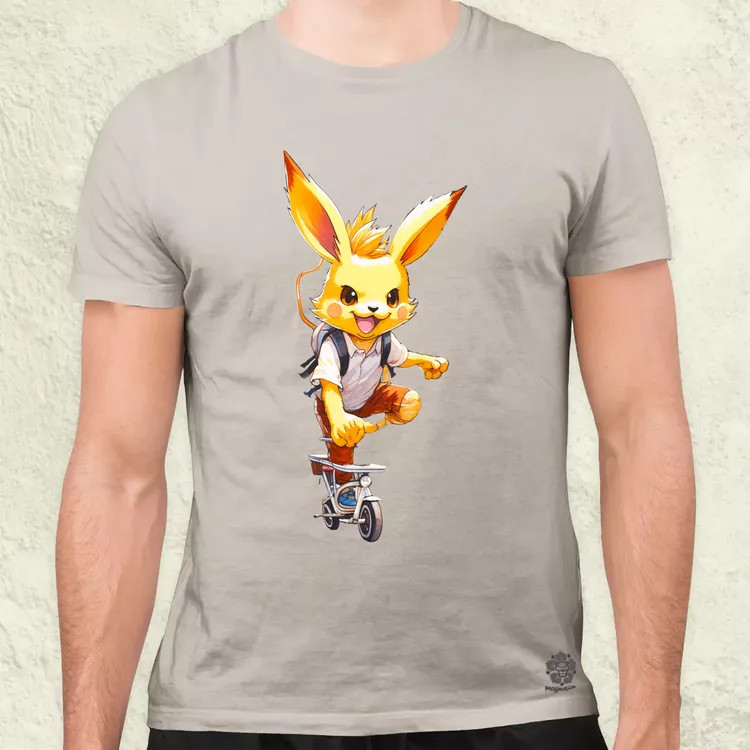 Retró Pokémon fanart v4 férfi póló