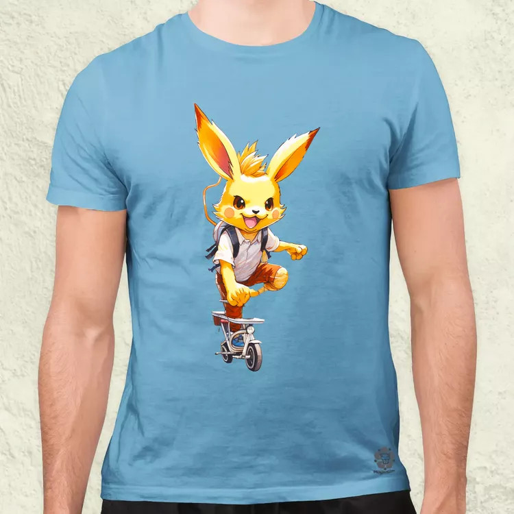 Retró Pokémon fanart v4 férfi póló