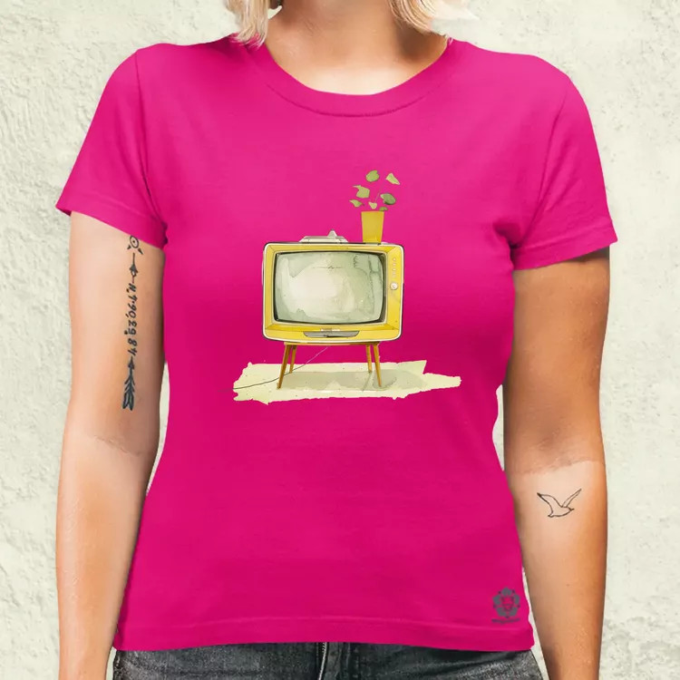 Retrtó TV v1 női póló