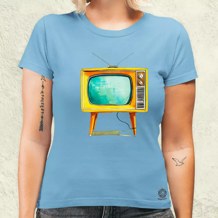 Retrtó TV v2 női póló