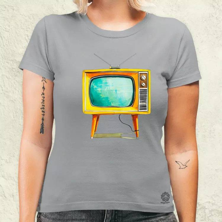 Retrtó TV v2 női póló