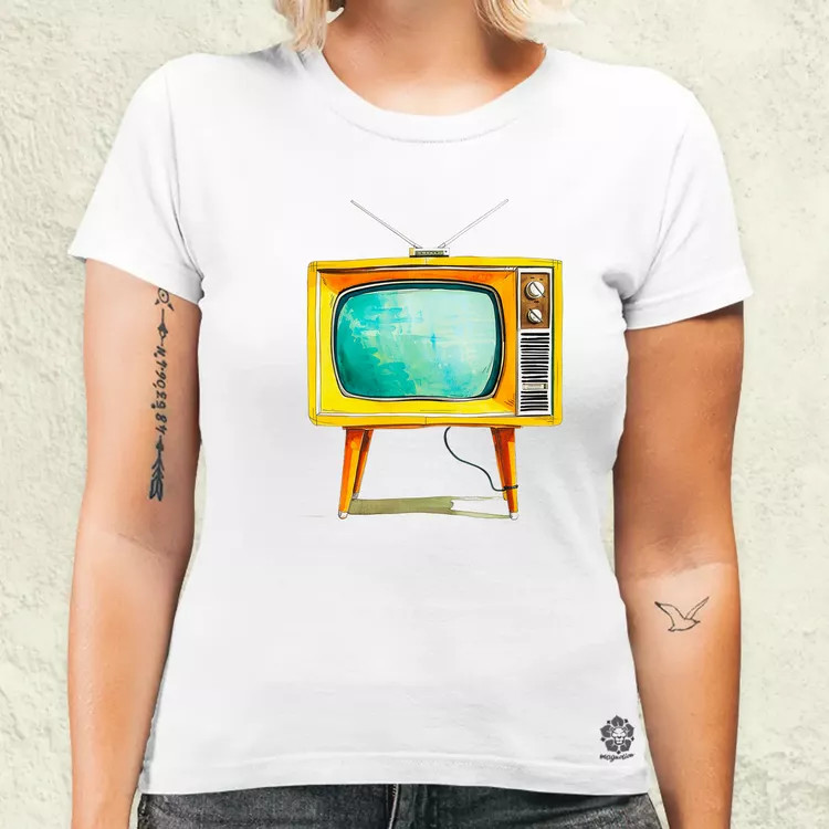 Retrtó TV v2 női póló