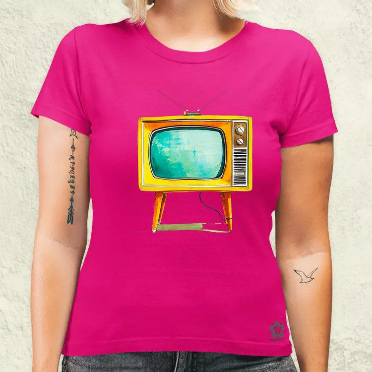 Retrtó TV v2 női póló