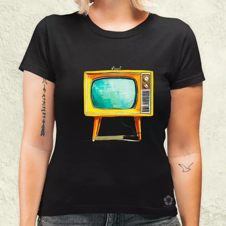 Retrtó TV v2 női póló