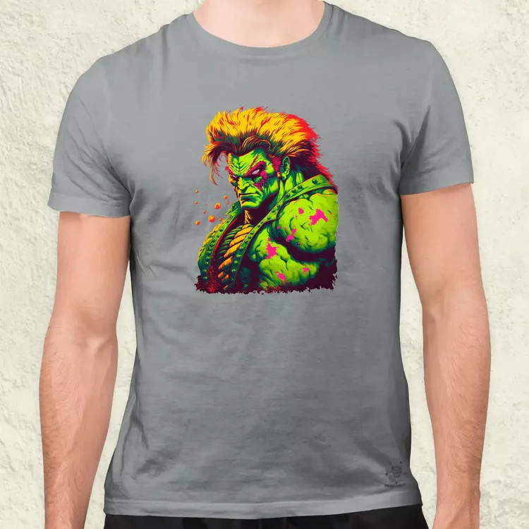 Street Fighter Blanka férfi póló