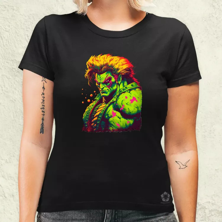 Street Fighter Blanka női póló