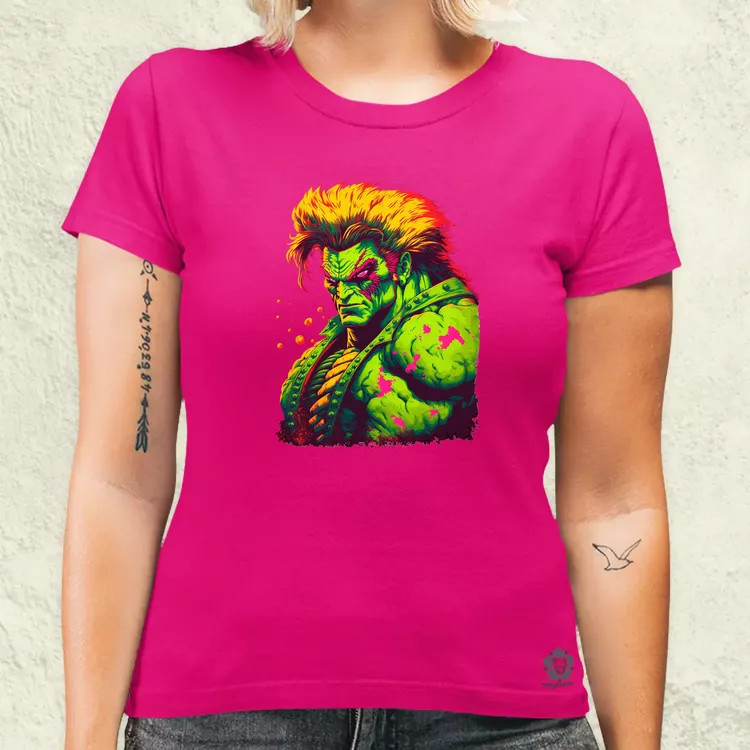 Street Fighter Blanka női póló