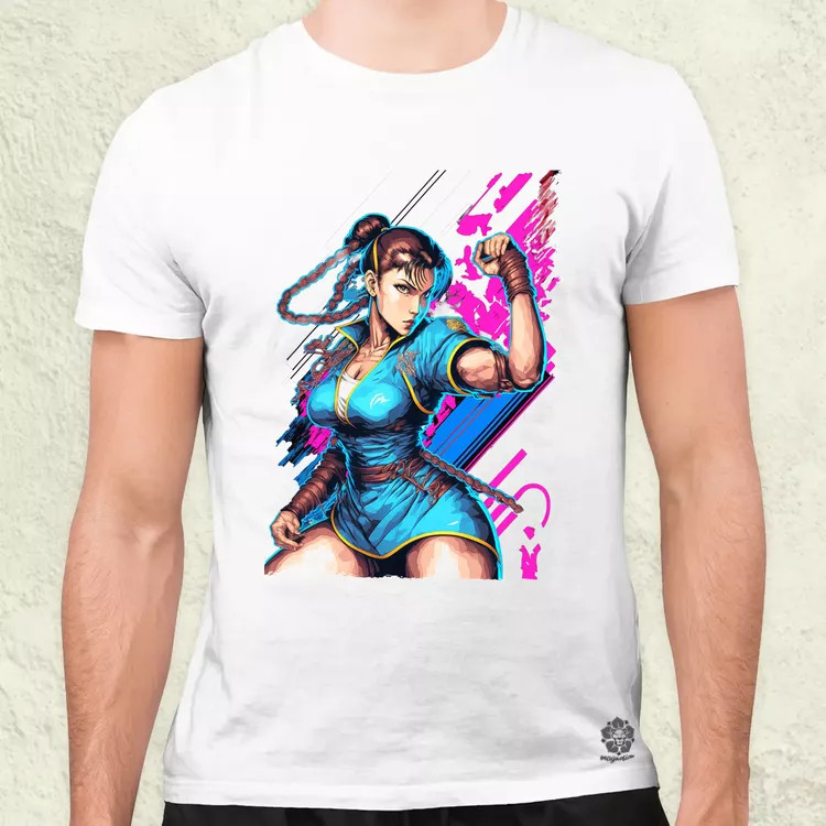 Street Fighter Chun-Li férfi póló