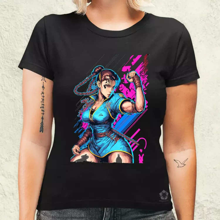 Street Fighter Chun-Li női póló