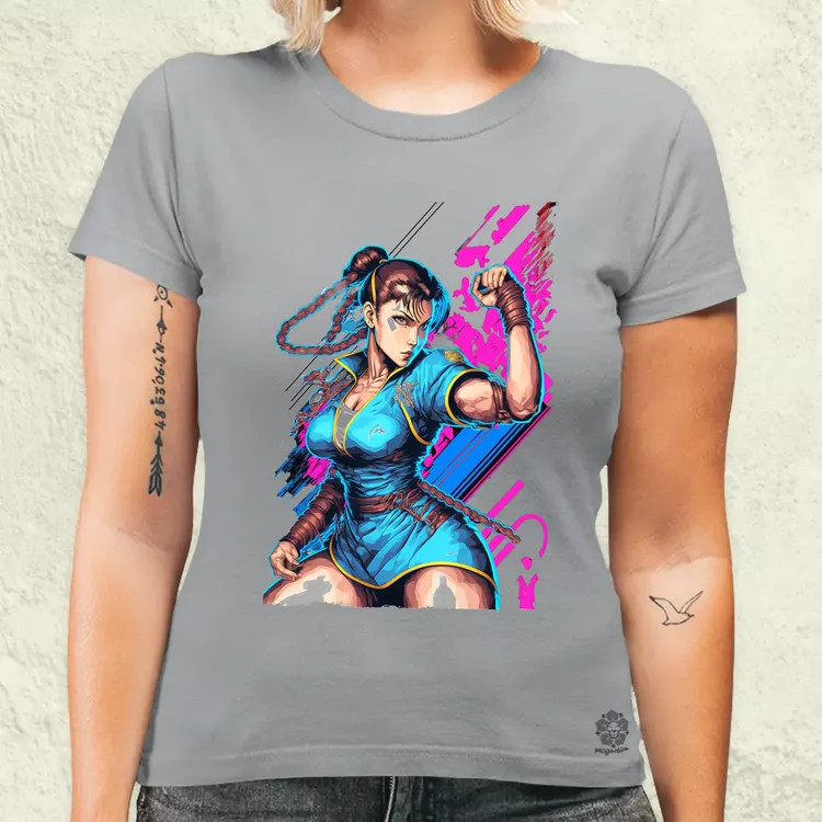Street Fighter Chun-Li női póló
