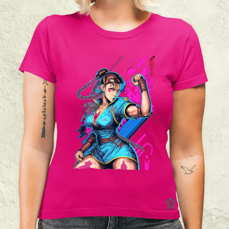 Street Fighter Chun-Li női póló