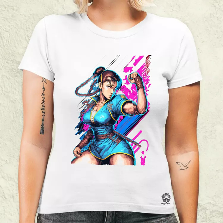 Street Fighter Chun-Li női póló