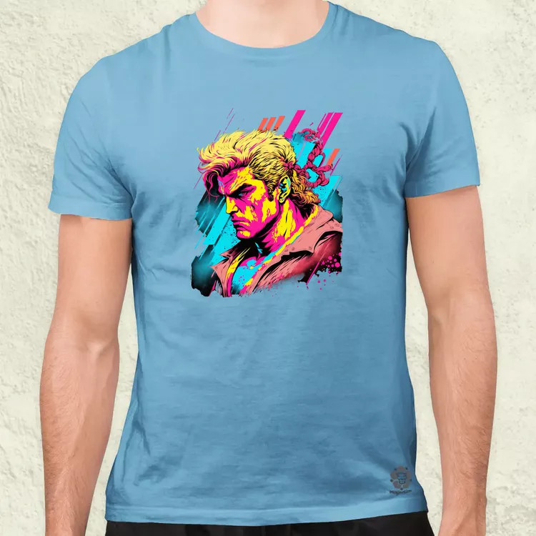Street Fighter Ken Masters férfi póló