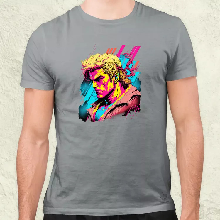 Street Fighter Ken Masters férfi póló