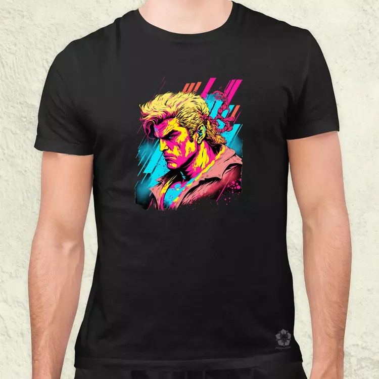 Street Fighter Ken Masters férfi póló
