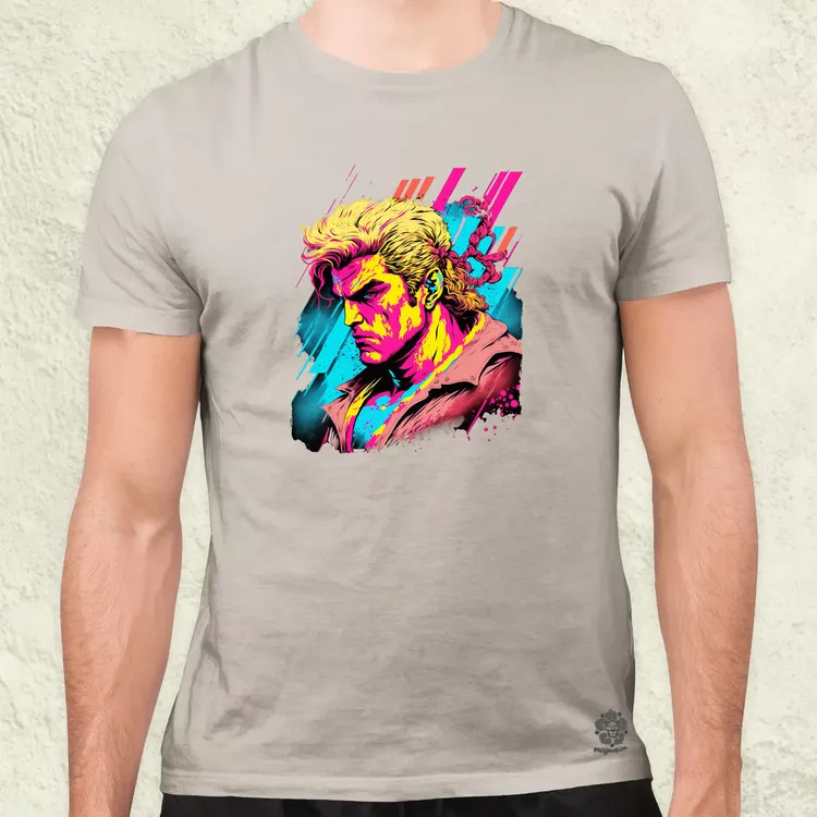 Street Fighter Ken Masters férfi póló