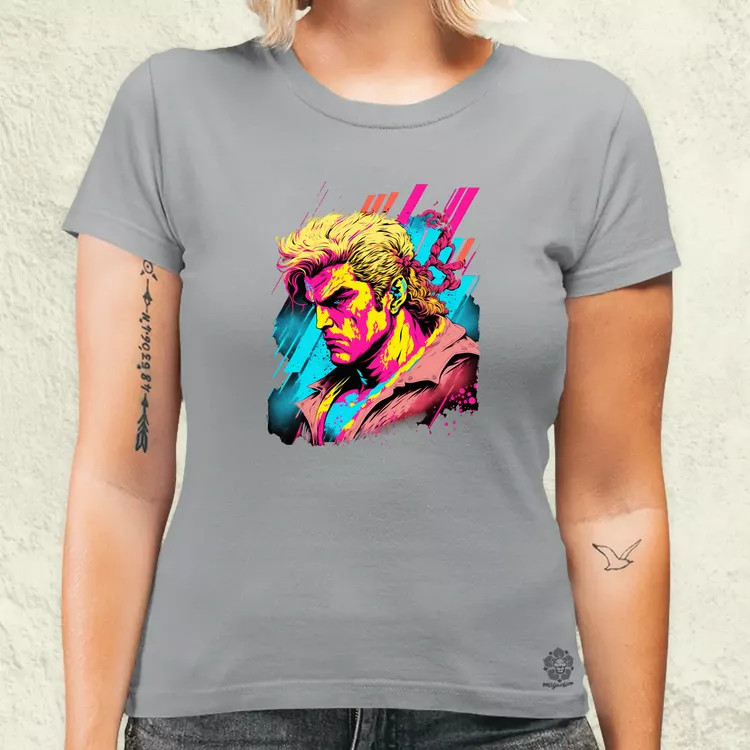 Street Fighter Ken Masters női póló