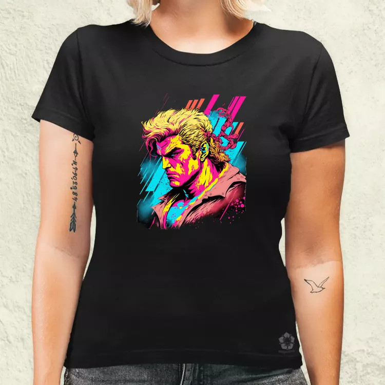 Street Fighter Ken Masters női póló