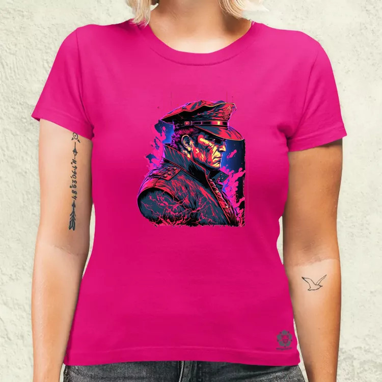 Street Fighter M. Bison női póló