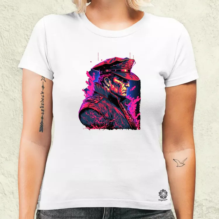 Street Fighter M. Bison női póló