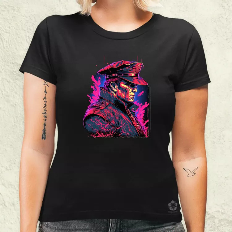 Street Fighter M. Bison női póló