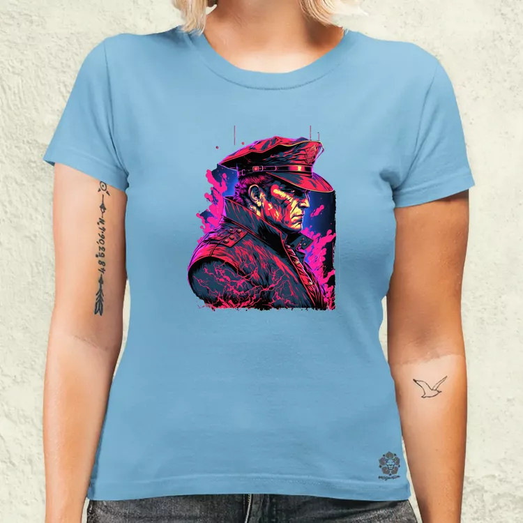Street Fighter M. Bison női póló