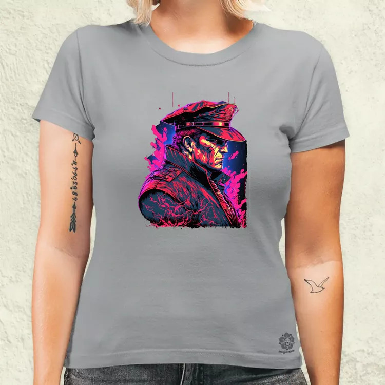 Street Fighter M. Bison női póló