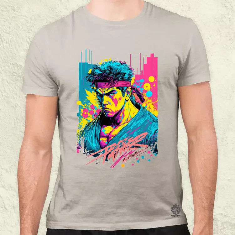 Street Fighter Ryu férfi póló