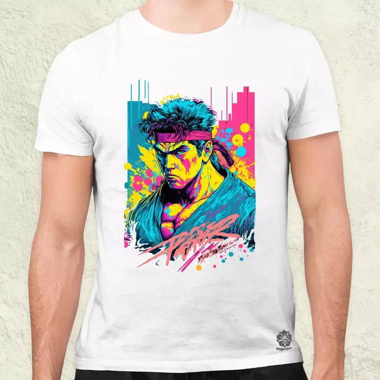 Street Fighter Ryu férfi póló