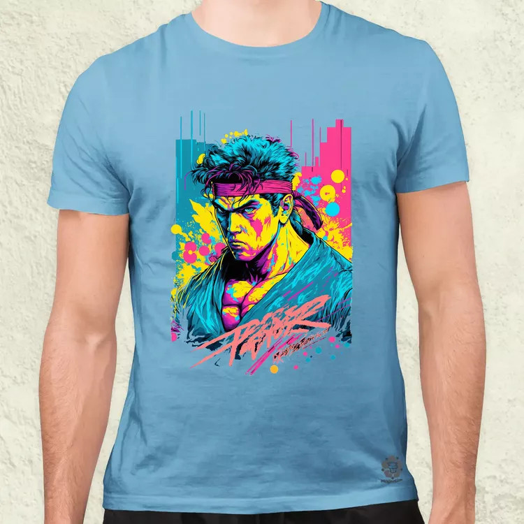 Street Fighter Ryu férfi póló