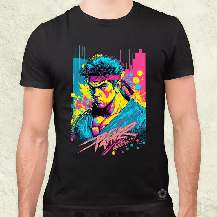Street Fighter Ryu férfi póló