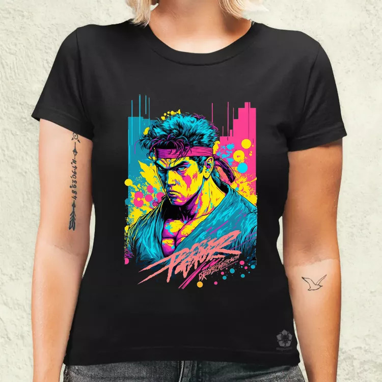 Street Fighter Ryu női póló