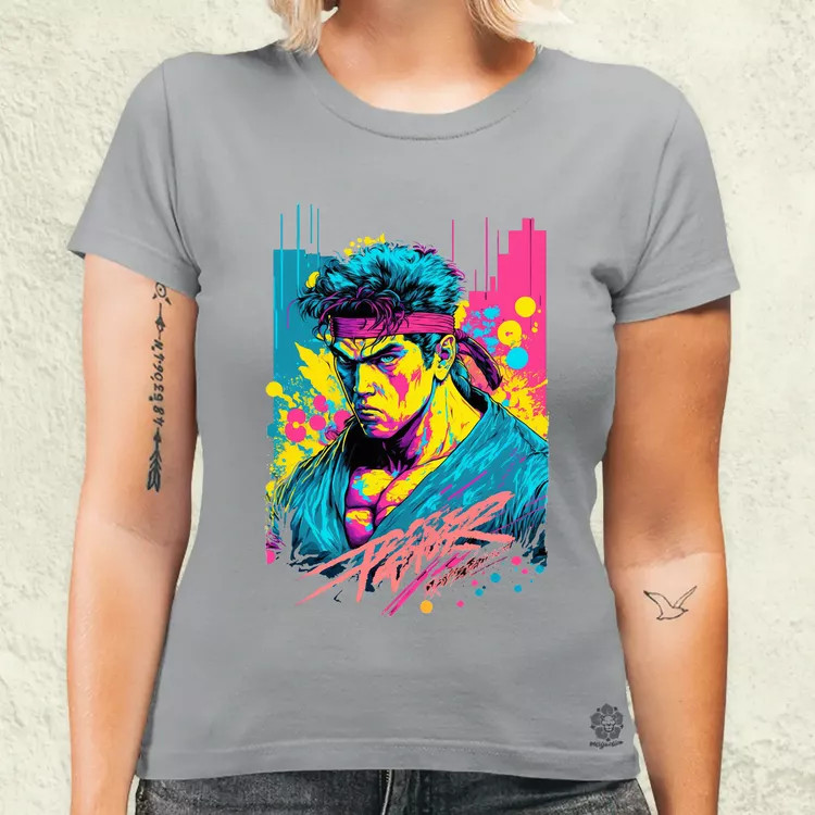 Street Fighter Ryu női póló