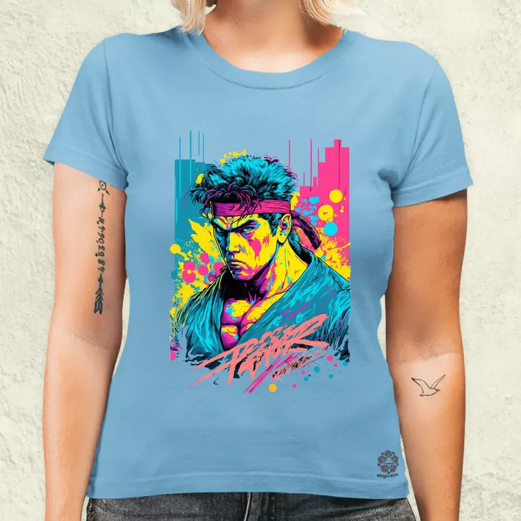 Street Fighter Ryu női póló