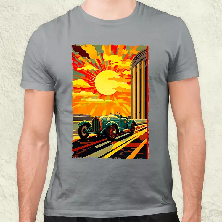 Vintage Grand Prix v2 férfi póló