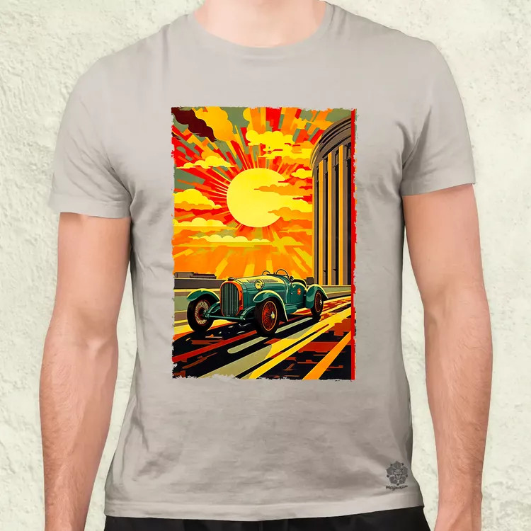 Vintage Grand Prix v2 férfi póló