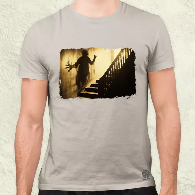 Vintage horror jelenet v1 férfi póló