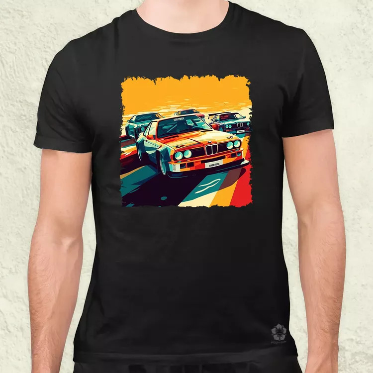 Vintage verseny v3 férfi póló