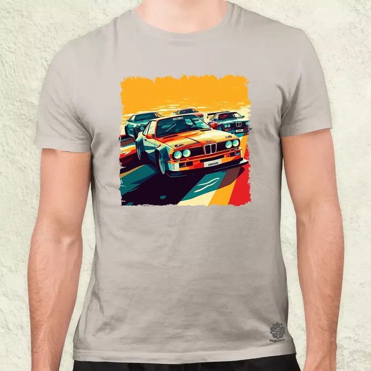 Vintage verseny v3 férfi póló