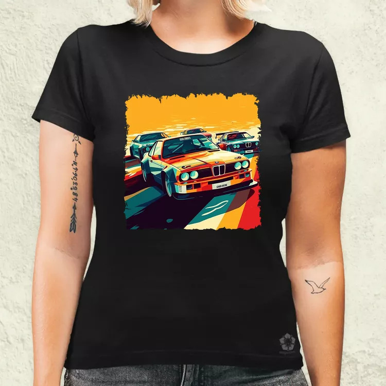 Vintage verseny v3 női póló