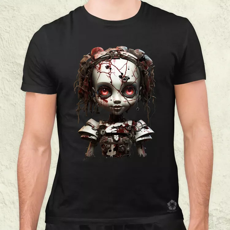 Horror baba v2 férfi póló