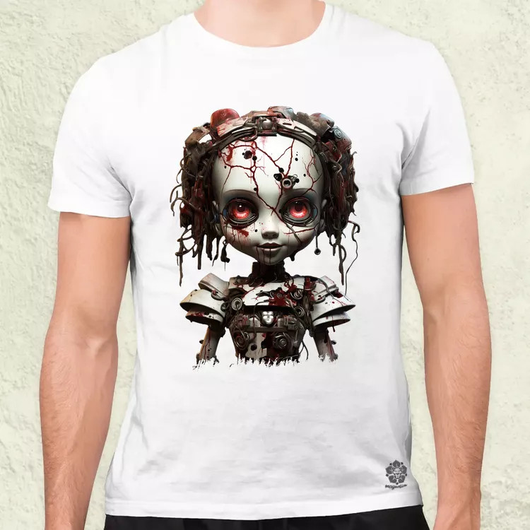 Horror baba v2 férfi póló