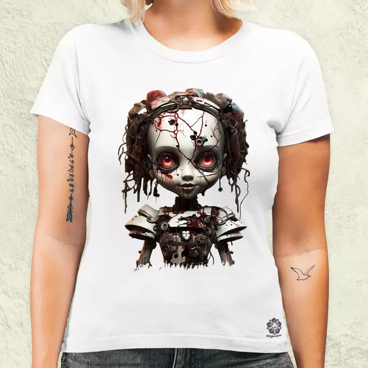 Horror baba v2 női póló