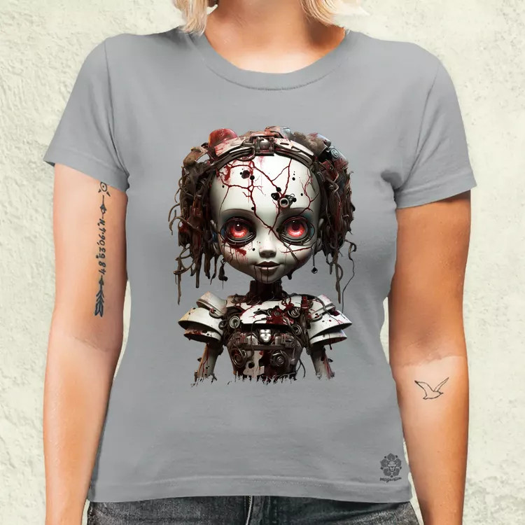 Horror baba v2 női póló