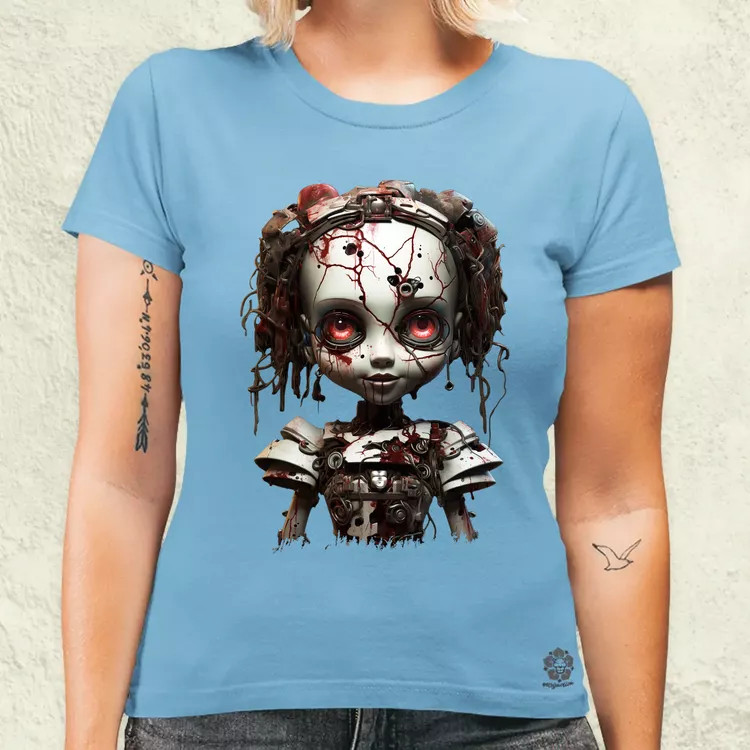 Horror baba v2 női póló