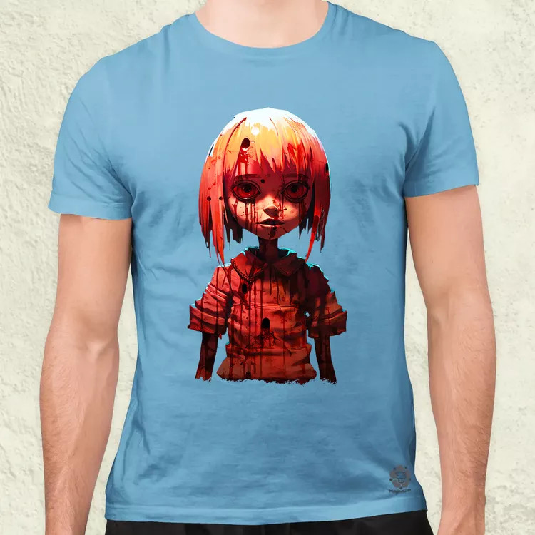 Horror baba v3 férfi póló