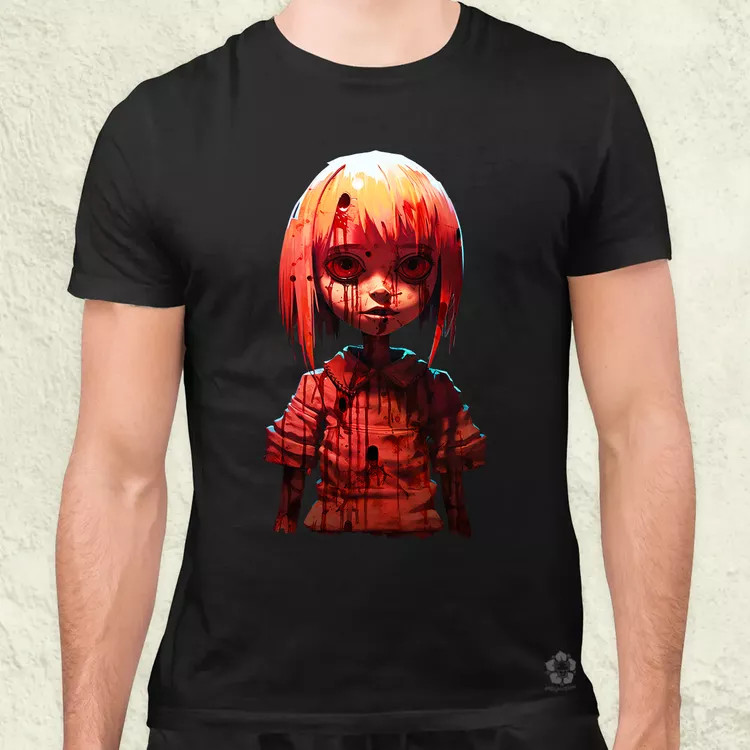 Horror baba v3 férfi póló